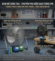 Không cần ổ điện, sao cái quạt này vẫn chạy mát cả ngày