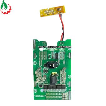 Vỏ pin Makita 18V 21700 adapter chống sốc (Kèm mạch)