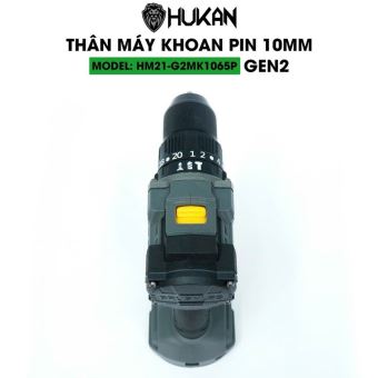 Máy khoan pin 21V Hukan HM21-G2MK1065P 65Nm (Không chổi than)