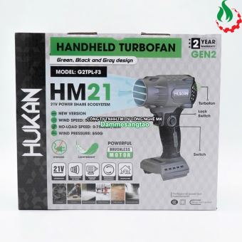 Máy thổi phản lực pin 21V HUKAN G2TPL-F3