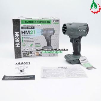 Máy thổi phản lực pin 21V HUKAN G2TPL-F3