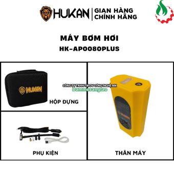 Máy bơm hơi pin Hukan HK-AP0080PLUS