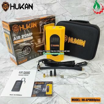 Máy bơm hơi pin Hukan HK-AP0080PLUS