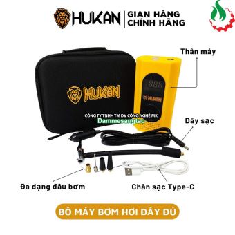 Máy bơm hơi pin Hukan HK-AP0080PLUS