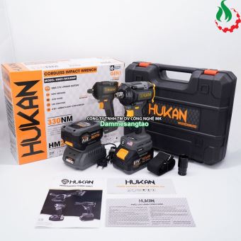 Máy siết bulong pin Hukan HM21-IW-X4IMP 330N.m