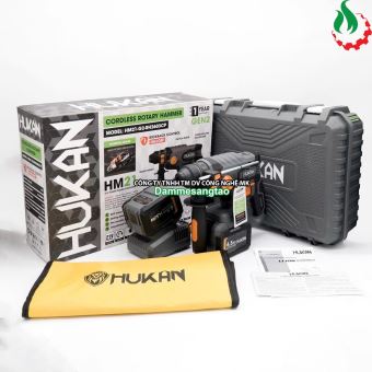 Máy khoan bê tông pin 21V Hukan HM21-G2-RH2603CP