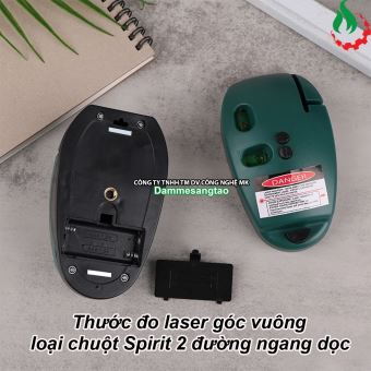 Thước đo laser góc vuông loại chuột Spirit 2 đường ngang dọc