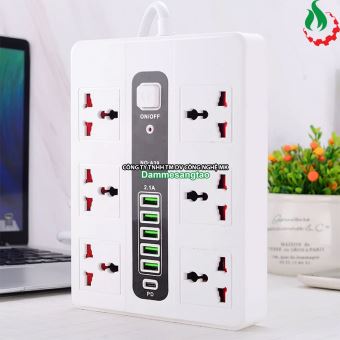 Ổ cắm điện đa năng tích hợp USB + 5U + 1PD A39