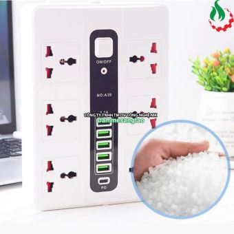 Ổ cắm điện đa năng tích hợp USB + 5U + 1PD A39