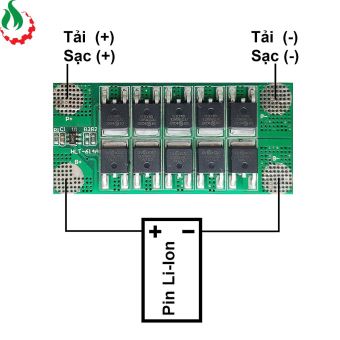 Mạch 1S 3.2V 20A BW bảo vệ pin Li-ion 3.2V