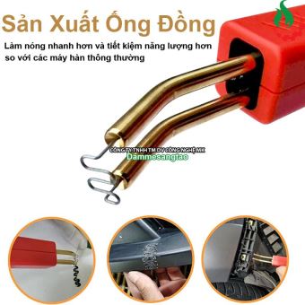 Máy hàn nhựa ô tô xe máy đa năng 220V (Tặng kèm phụ kiện 200 ghim)