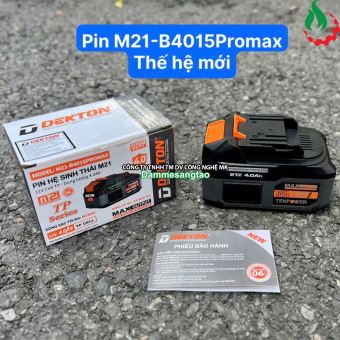 Pin DEKTON 21V M21-B4015PROMAX 4AH chân pin Makita