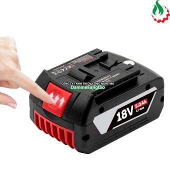 Pin đóng Bosch 18V nhận sạc zin (Pin 18650 Lishen hoặc tương đương)