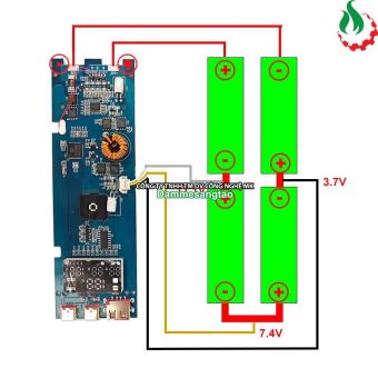 Box sạc dự phòng 4 cell 21700 (HT-K81) sạc nhanh 100W (Hổ trợ sạc Laptop)