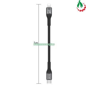 Cáp sạc nhanh Beston bọc dù Type-C sang Lightning chuẩn PD 27W cho Iphone - CLCL03