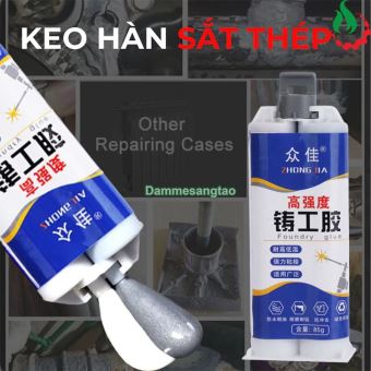 Keo dán đa năng hàn sắt thép kim loại chịu nhiệt độ cao