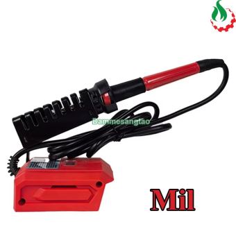 Mỏ hàn điện tử kỹ thuật số 60W dùng cho pin 21V Milwaukee - Makita - Dewalt