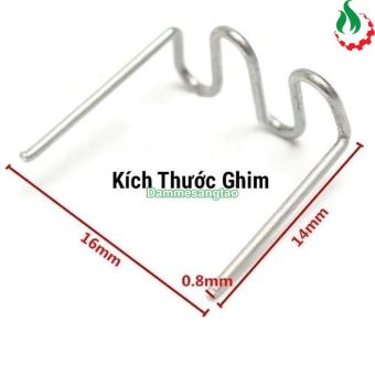 Ghim hàn nhựa inox 304 chữ S chuyên dụng cho máy hàn nhựa ô tô xe máy và đồ nhựa