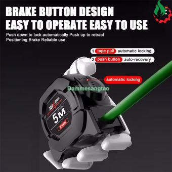 Thước cuộn thép huỳnh quang chống mài mòn và độ chính xác cao