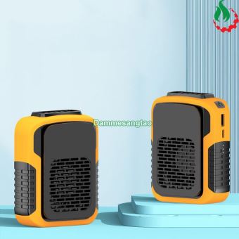 Quạt mini đeo thắt lưng pin 5000mAh (3 tốc độ gió)