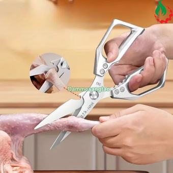 Kéo cao cấp nhà bếp đa năng gia dụng bằng thép không gỉ Japan SK5