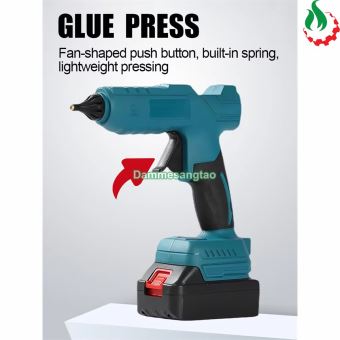 Máy bắn keo nến 18V chân pin phổ thông Mikita (Tặng kèm 2 keo nến)