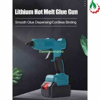 Máy bắn keo nến 18V chân pin phổ thông Mikita (Tặng kèm 2 keo nến)
