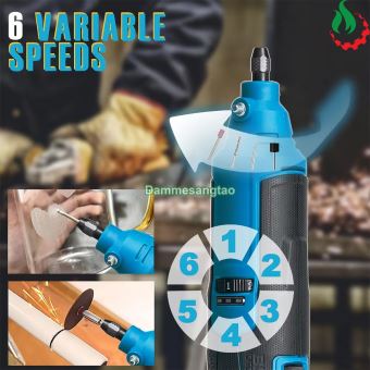 Máy mài khuôn pin 12V không chổi than