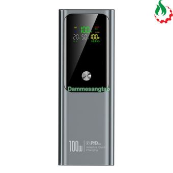 Box sạc dự phòng 4 cell 21700 (HT-K81) sạc nhanh 100W (Hổ trợ sạc Laptop)