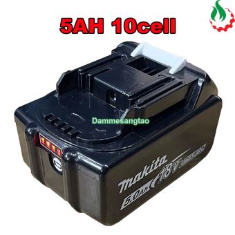 Pin đóng Makita 18V giống zin sạc adapter (Pin đóng Lishen hoặc tương đương)