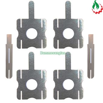 Combo 6 miếng kẽm pin 18650 18V 5S2P 5S3P