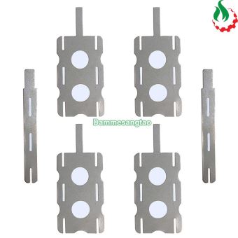 Combo 6 miếng kẽm pin 18650 18V 5S2P 5S3P
