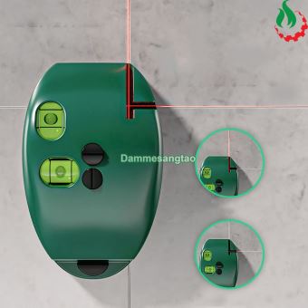 Thước đo laser góc vuông loại chuột Spirit 2 đường ngang dọc