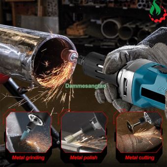 Máy mài khuôn pin 18V không chổi than chân pin makita