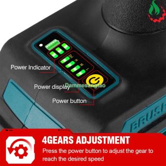 Máy mài khuôn pin 18V không chổi than chân pin makita