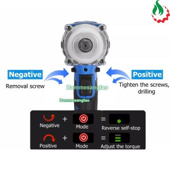 Máy siết bulong dùng pin đầu lỗ vít kiểu Makita