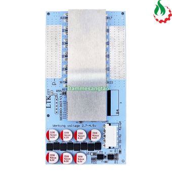 Mạch 4S 100A 12V (14.6V) pin sắt Li-Fe 3.2V tích hợp cân bằng chủ động 5.5A