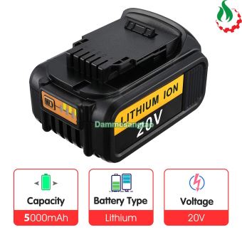 Pin Dewalt 18V 21700 Li-ion nhận sạc zin