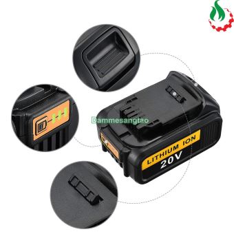 Pin Dewalt 18V 21700 Li-ion nhận sạc zin
