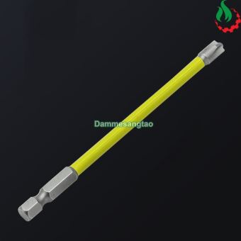 Mũi vít chuyên vặn vít CB chống tua ren đầu vít Chuôi lục giác (110mm)