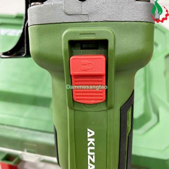 Máy mài góc pin 21V AKUZA MG 100-01BL động cơ không chổi than