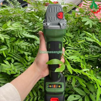 Máy mài góc pin 21V AKUZA MG 100-01BL động cơ không chổi than