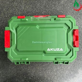 Máy mài góc pin 21V AKUZA MG 100-01BL động cơ không chổi than