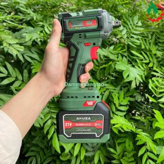 Máy siết bulong pin 21V AKUZA B550 Pro 550N.m