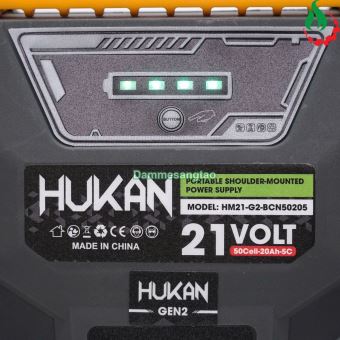 Bộ cấp nguồn di động (Đeo vai) Hukan HM21-G2-BCN50205 50cell Dung Lượng 20ah