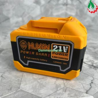 Pin 21V Hukan HK21-ABS6000M 15 cell 6AH chân pin phổ thông