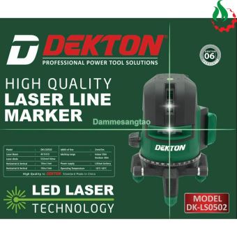 Máy Cân Bằng Laser Dekton DK-LS0502 5 tia xanh