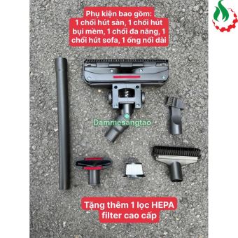 Máy hút bụi pin 21V Dekton M21-HB01 Chân pin phổ thông