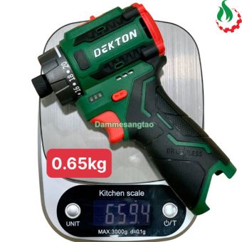 Máy bắn vít trượt pin 14V Dekton D16-VT55PRO 55Nm
