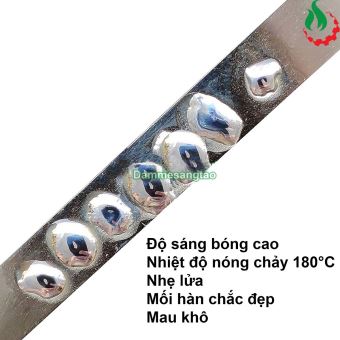 Thiếc hàn chì hàn cao cấp SN63% siêu bóng siêu nhẹ lửa